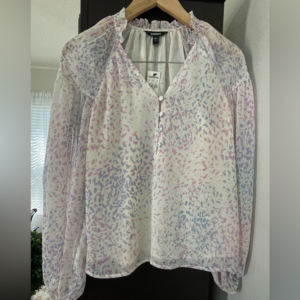 Express Women's Multicolor Blouse